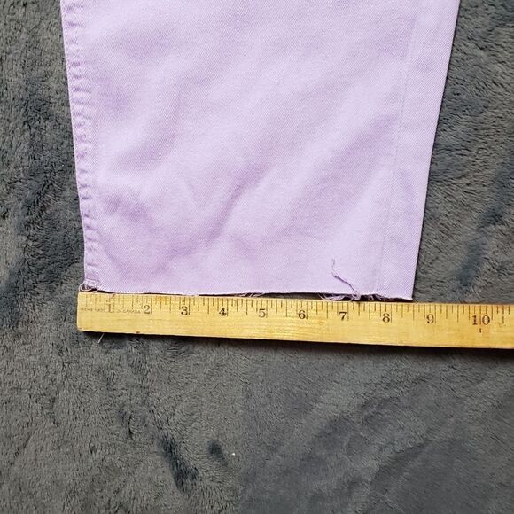 NWT Jordache Women's High Rise Straight Leg Purple / Mauve Wash Jeans, size 16 - Picture 11 of 15